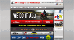 Desktop Screenshot of motorcycles-unlimited.com